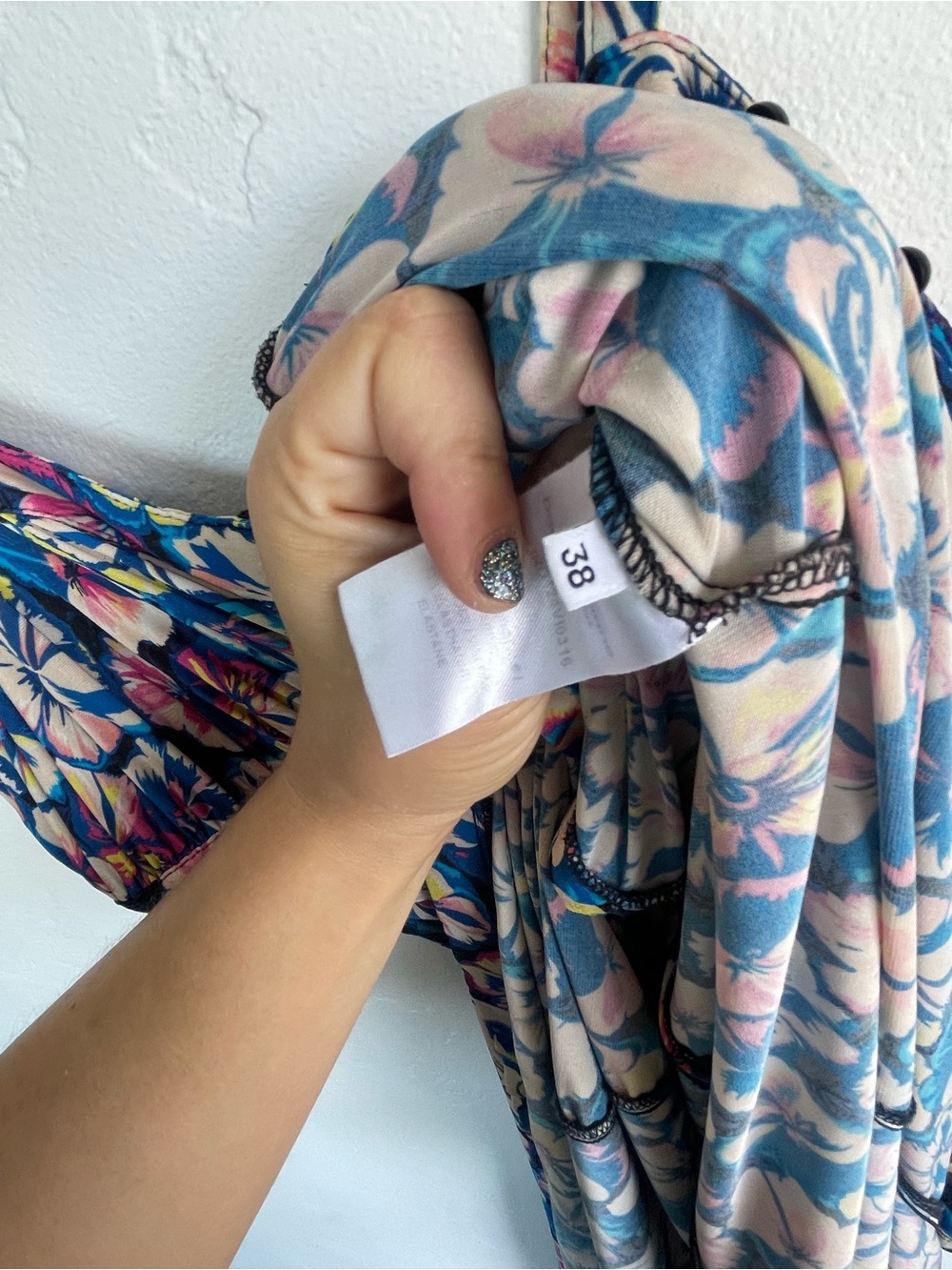 Paco Rabanne Multicolor Floral Midi Dress - Picture 5 of 10